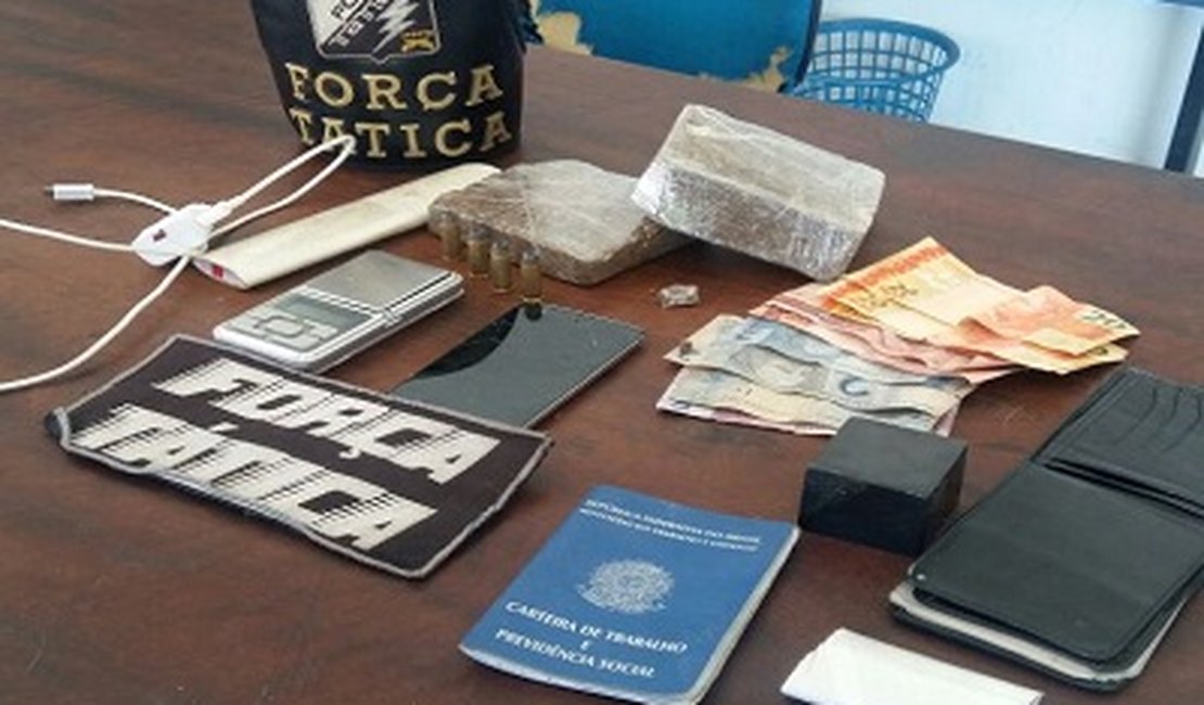 PM cumpre mandado de prisão por tráfico de drogas na zona rural de Arapiraca