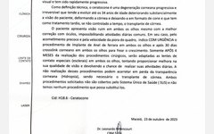Lucas precisa de ajuda para custear cirurgia ocular