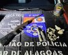 32 armas de fogo e 16 kg de entorpecentes são apreendidos durante uma semana em Alagoas