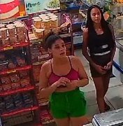 [Vídeo] Mulher é flagrada furtando mercadinho no Clima Bom