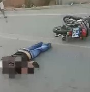 [Vídeo] Motociclista sofre acidente na AL-110 em Taquarana e é levado inconsciente para o HEA