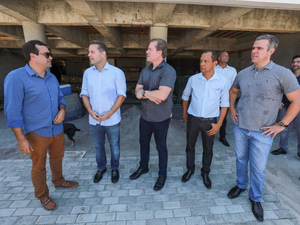 Marx Beltrão participa do lançamento do Pró-Estrada em Jequiá da Praia