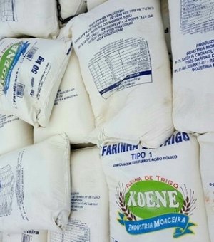 Operação Mãos na Massa apreende 18 toneladas de farinha sem nota fiscal