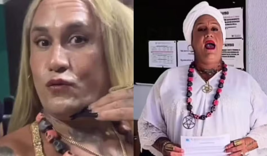 Quem é a feiticeira que ergueu estátua de 11 metros em homenagem ao diabo