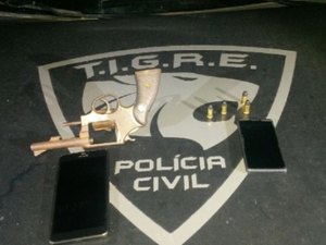 PC apreende menor acusado de assaltos à mão armada