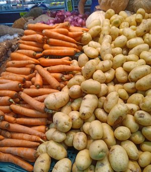 Cenoura tem preço reduzido e inhame sofre aumento em Maceió