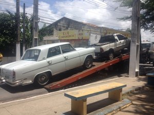Operação do BPTran apreende veículos no Centro de Maceió