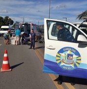 Colisão entre motocicletas deixa dois feridos em São Miguel dos Campos