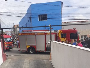 Sede do Tribunal de Justiça tem princípio de incêndio