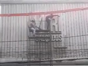 Trabalhadores gravaram vídeo pouco antes de acidente com fios de alta tensão