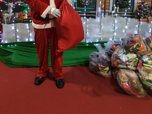 “A Magia do Natal”: Programação encanta população de Lagoa da Canoa