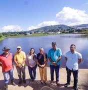 Lago Juca Sampaio passa por manutenção em Palmeira dos Índios