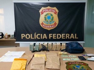 PF prende dois homens com mais de R$ 500 mil durante ação em Rio Largo