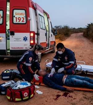 Adolescente é esfaqueado em estrada de terra na zona rural de Taquarana
