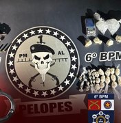 Traficante agride mulher com deficiência é preso com arma e drogas em Porto Calvo