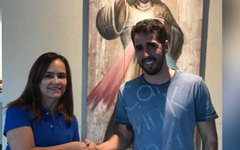 Maria Luiza e Hugo Braga selaram parceria no início de agosto
