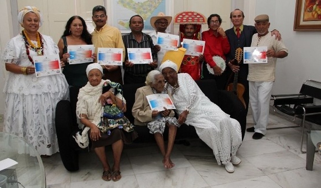 Secretaria da Cultura anuncia quatro novos Patrimônios Vivos de Alagoas