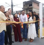 Prefeita inaugura obras para comemorar Emancipação Política de São Luís do Quitunde