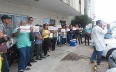 Servidores do CCZ realizam ato contra a transferência do órgão para Marechal Deodoro