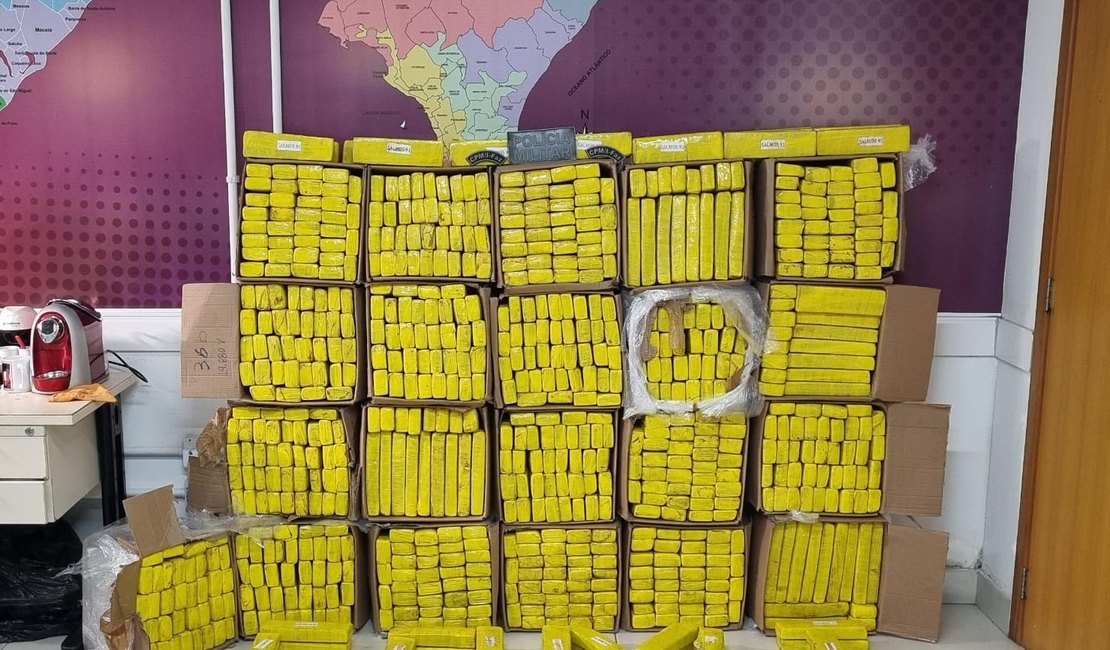AL participa de operação que apreendeu 10 toneladas de drogas e causou prejuízo de R$ 242 milhões