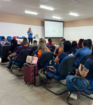 Sesau realiza treinamento para uso de Desfibrilador Externo Automático em Arapiraca