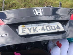 [Vídeo] Casal e criança morrem em colisão entre carro e caminhão na BR-316