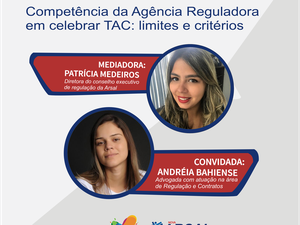 Arsal promove webinar sobre Termos de Ajustamento de Conduta para agências reguladoras