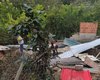 Pocilga é demolida após fiscalização no bairro São Jorge, em Maceió