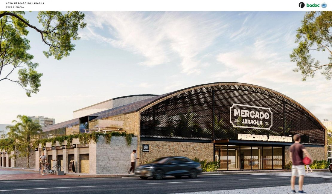 Ideral diz que substituição do teto do Mercado de Jaraguá faz parte do projeto de reforma