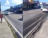 Óleo na pista preocupa motoristas na Avenida Rotary, em Maceió