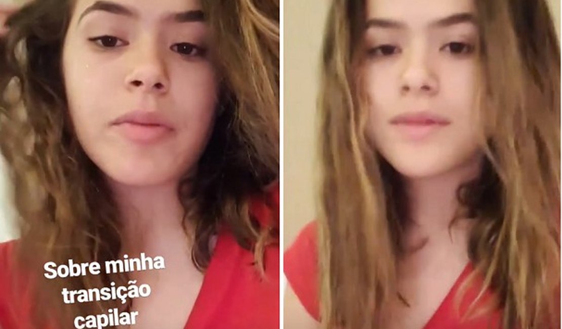 Maisa Silva fala de transição capilar e mostra cabelo natural para os fãs
