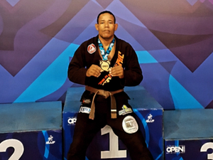 Lutador de jiu-jitsu, Alexandre Negão, torna-se campeão no Fortaleza Winter International