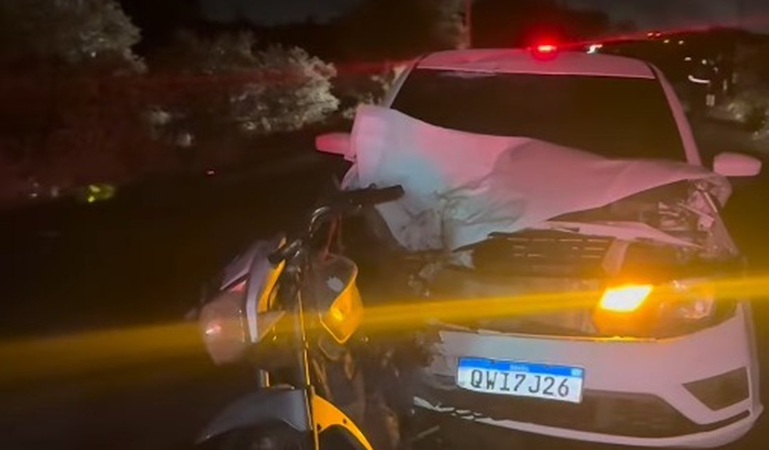 [Vídeo] Colisão entre carro e moto deixa jovem morto e mulher com bebê feridas em Craíbas