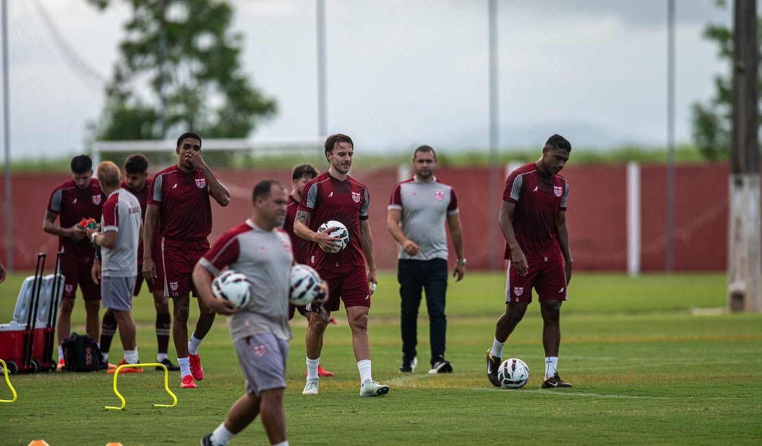 CRB inicia preparação para enfrentar o Avaí pela Série B