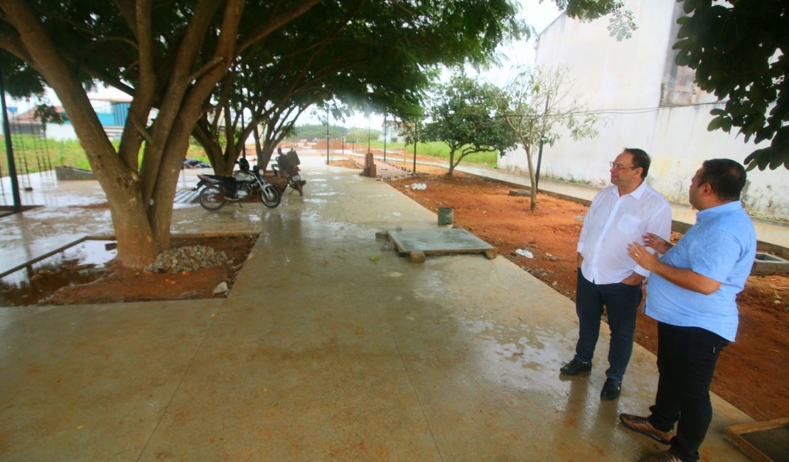 Primeira etapa da ampliação da Área Verde de Arapiraca está com 80% dos serviços avançados
