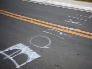 Na véspera do Dia da Consciência Negra, acesso à Serra da Barriga aparece pichado 