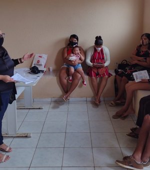 Lagoa da Canoa intensifica orientações sobre primeira infância e violência contra a mulher
