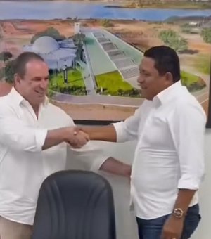 Em pauta, 2026: Júlio Cézar e Luciano Barbosa se encontram em Arapiraca