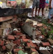 Laje de prédio desaba e mata morador em União dos Palmares