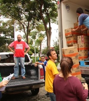 Força-tarefa leva doações a mais 11 municípios atingidos pelas chuvas