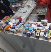 Loja de cosméticos de Arapiraca é multada por venda ilegal de anabolizantes e medicamentos de uso controlado