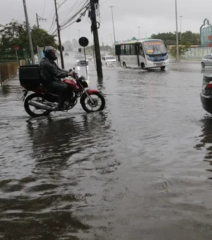 Frente fria derruba árvores e causa alagamentos no Rio de Janeiro