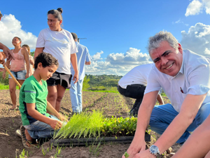 Implantação de horta urbana promove educação ambiental e proporciona segurança alimentar