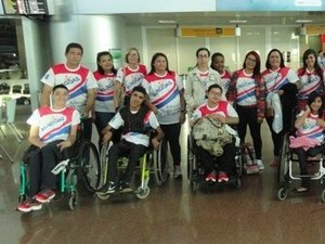 Delegação alagoanadisputa Paralimpíadas Escolares Nacionais