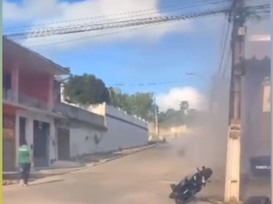 Princípio de incêndio em loja de fogos de artifícios assusta moradores em Rio Largo