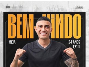 ASA anuncia chegada do meio-campista Gabriel Motta