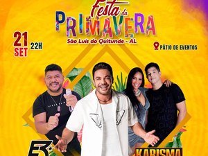 Festa da Primavera terá Wesley Safadão em São Luís do Quitunde