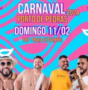 Porto de Pedras divulga programação de quatro dias de carnaval