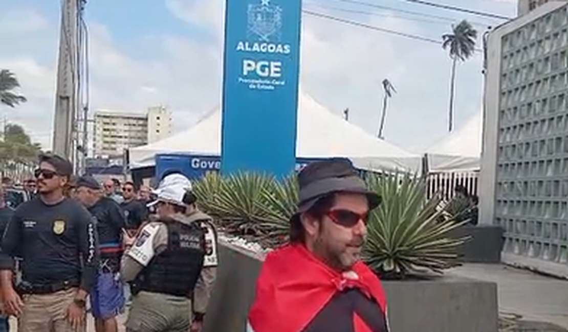 PGE e APE/AL repudiam 'atos de truculência' durante protesto do Sindpol