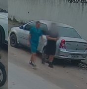 Veja momento que homem é morto ao sair de academia no bairro Santos Dumont